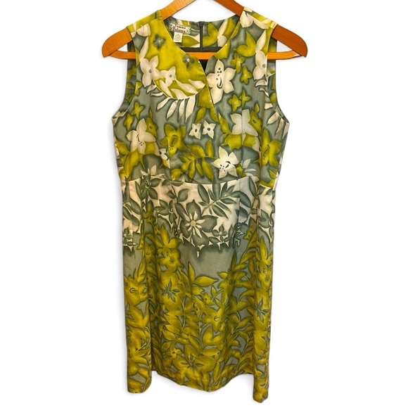 Tommy Bahama Dresses & Skirts - Vintage Tommy Bahama 100% Silk Shift Dress size small
